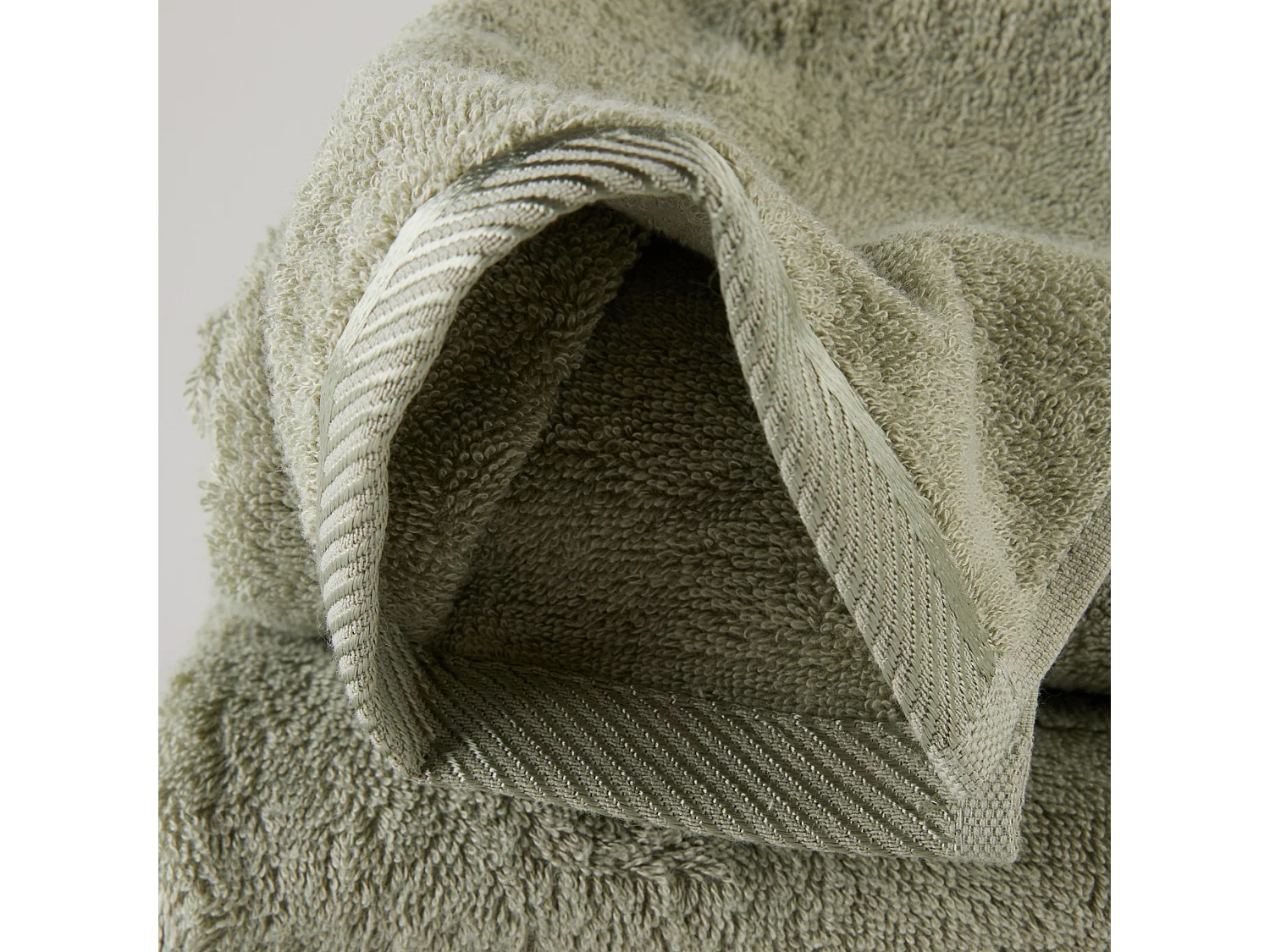 Badetuch Bambo mittelgrün 50x90 cm