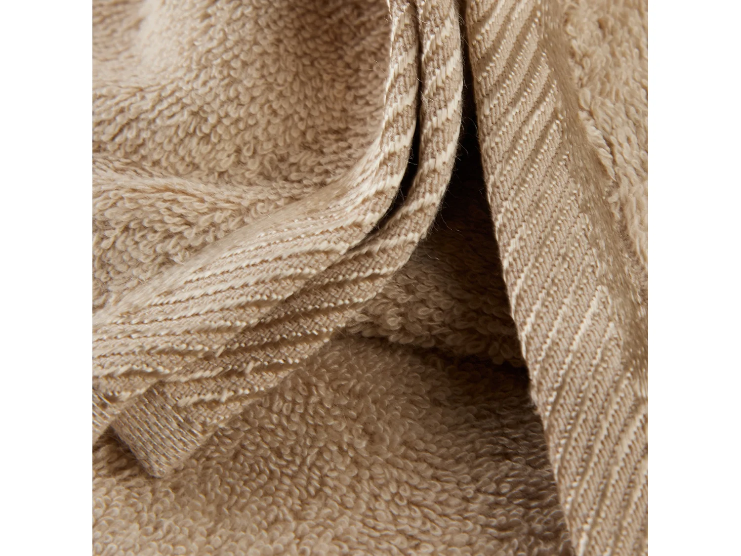 Serviette de Bain en Bambou Beige Moyen 70x130 cm