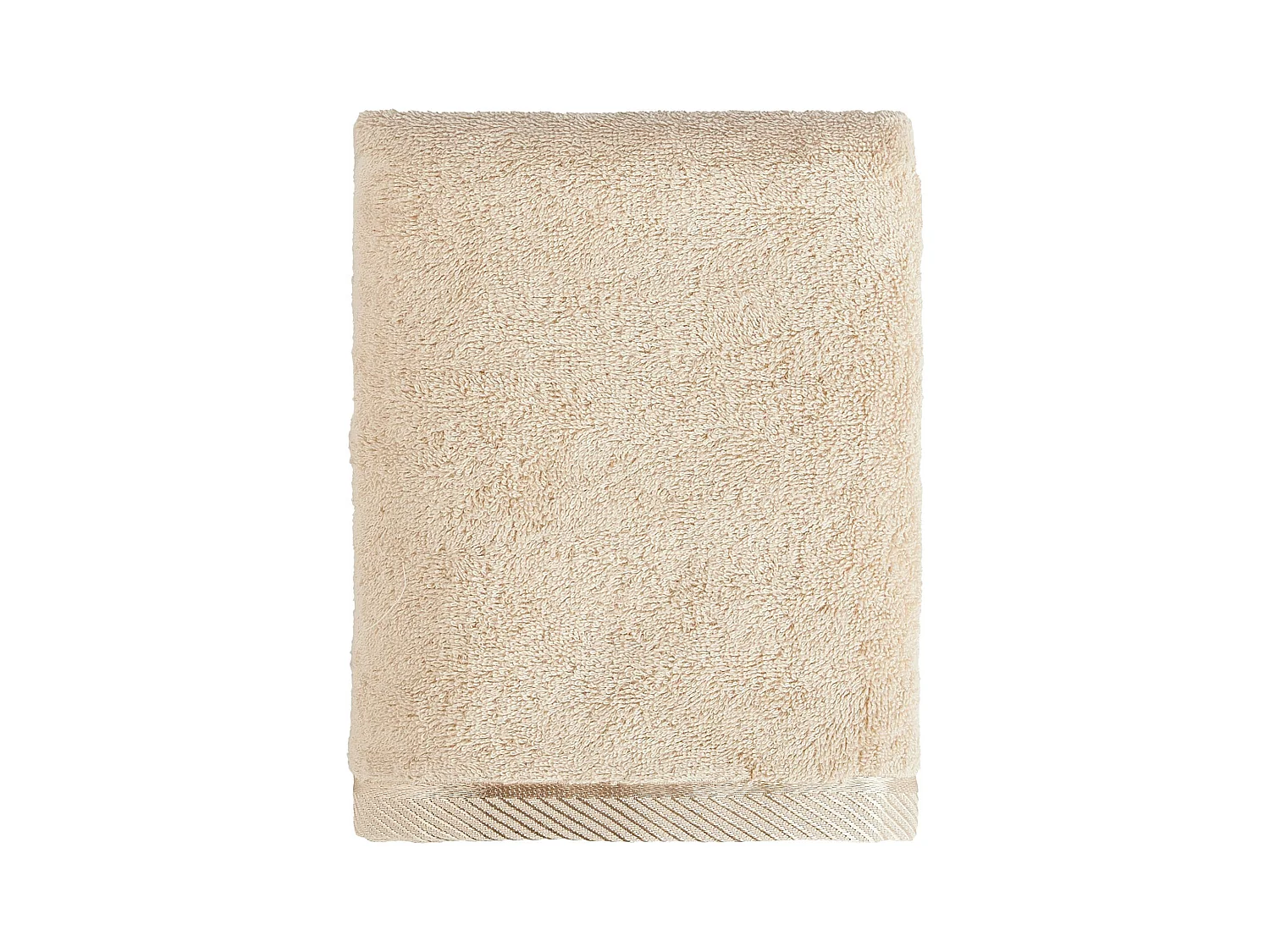 Badetuch Bambo mittleres Beige 50 x 90