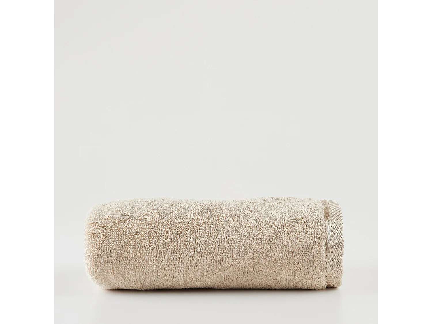 Badetuch Bambo mittleres Beige 50 x 90