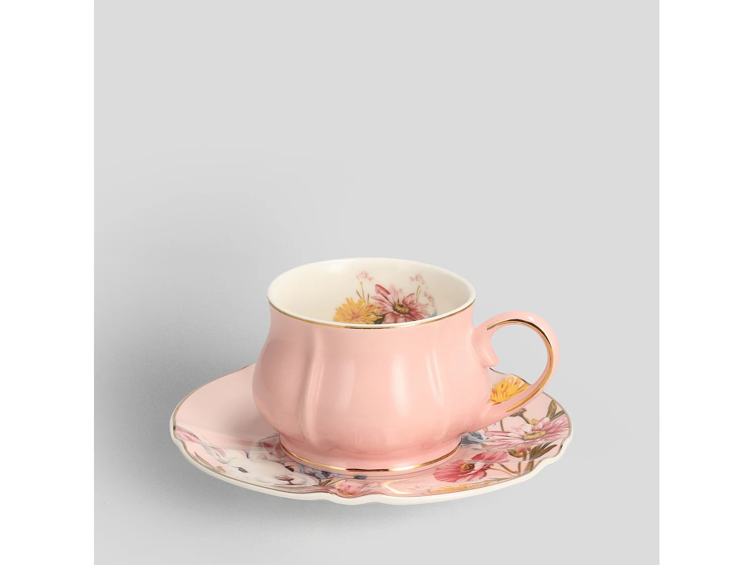 Sirsobunny Teetasse Set – Eleganz aus New Bone China