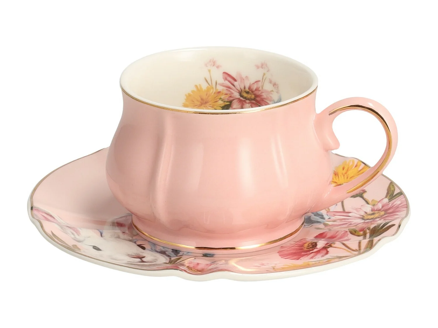 Sirsobunny Teetasse Set – Eleganz aus New Bone China