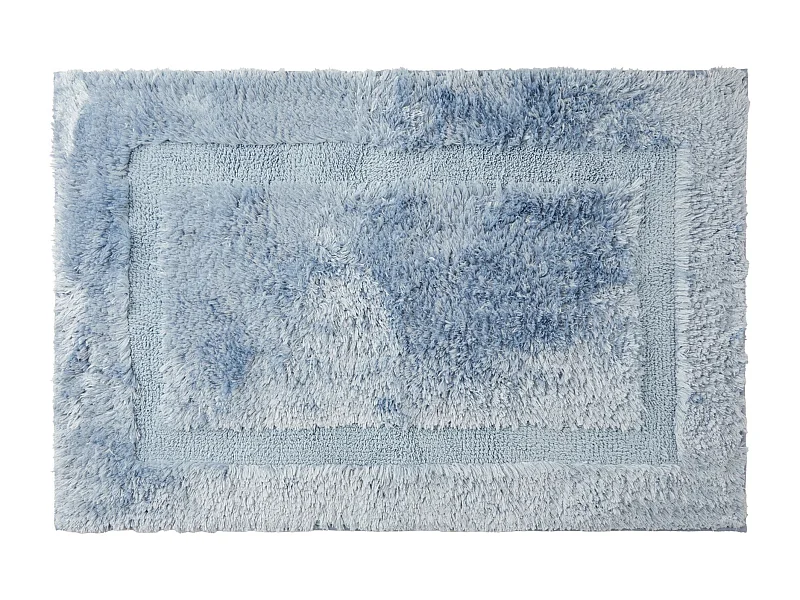 Teppich Fluffos mittelblau 60 x 90