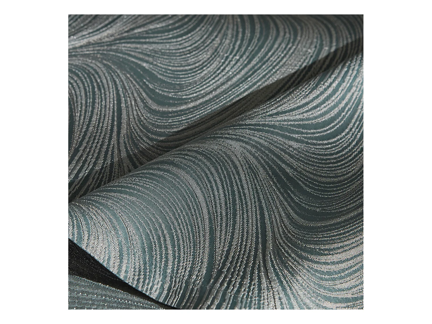 Tischdecke Floah mittelblau 80 x 80