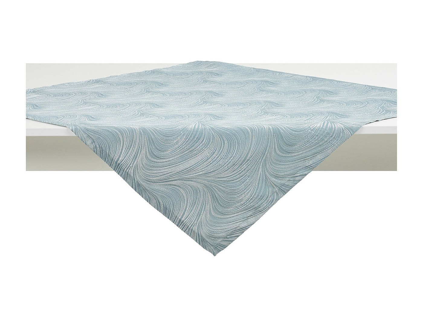 Serviette Floah bleu moyen 80 x 80