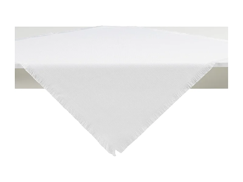 Tischdecke Arata mittelweiß 80 x 80