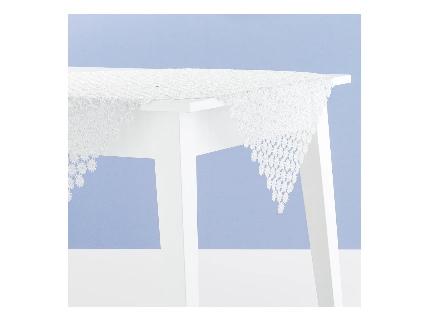 Tischdecke Douglasa Mittelsilber 80 x 80