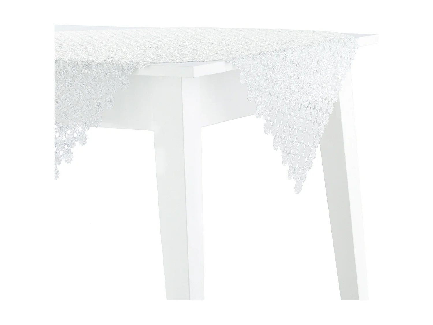 Tischdecke Douglasa Mittelsilber 80 x 80