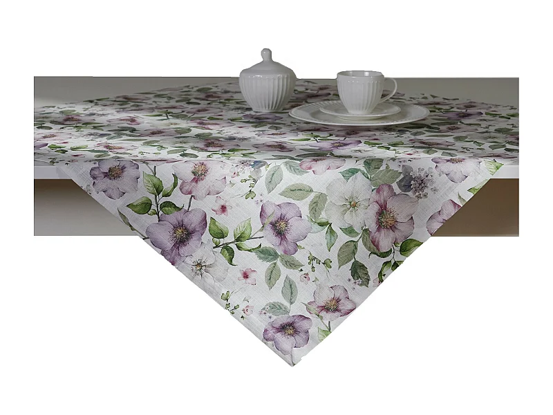 Tischdecke Adeline Hellviolett 80 x 80