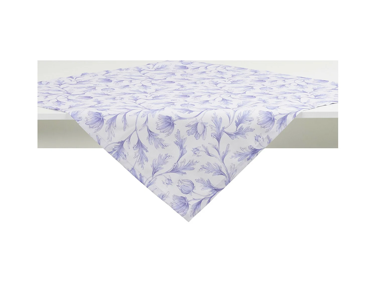 Serviette Imprimée Amantello Violet Moyen 80x80