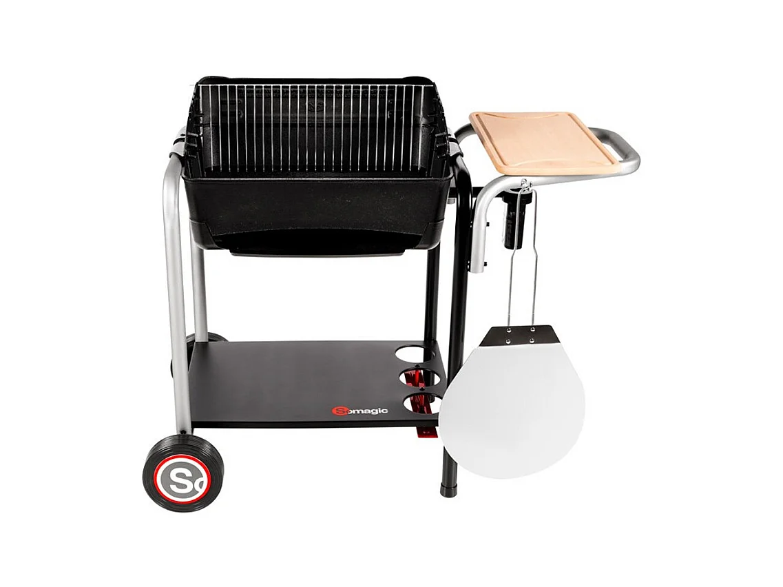 Barbecue charbon Roma avec four à pizza intégré