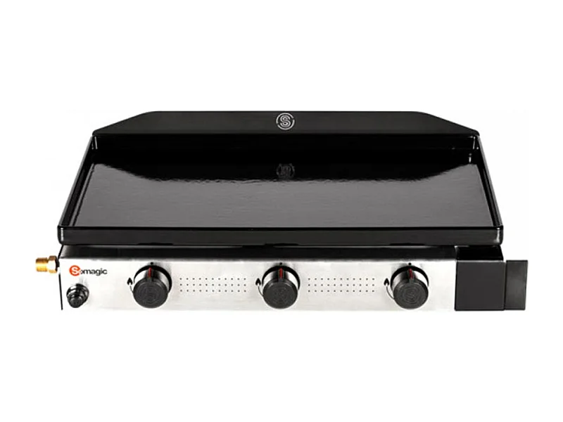 Plancha de gas SOLIA 300 3 quemadores 6,45kW