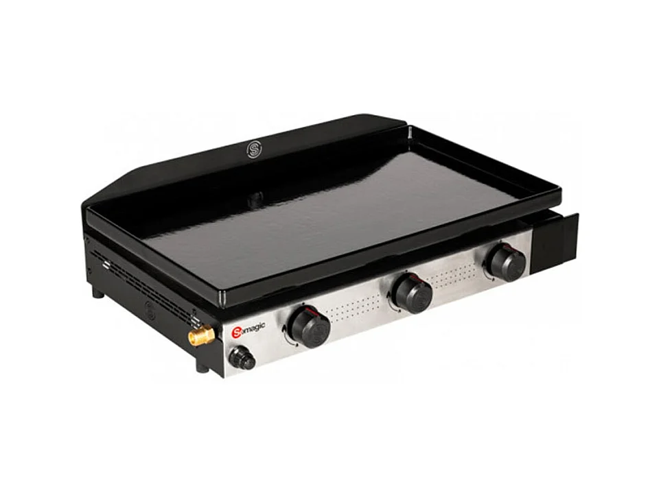 Plancha de gas SOLIA 300 3 quemadores 6,45kW