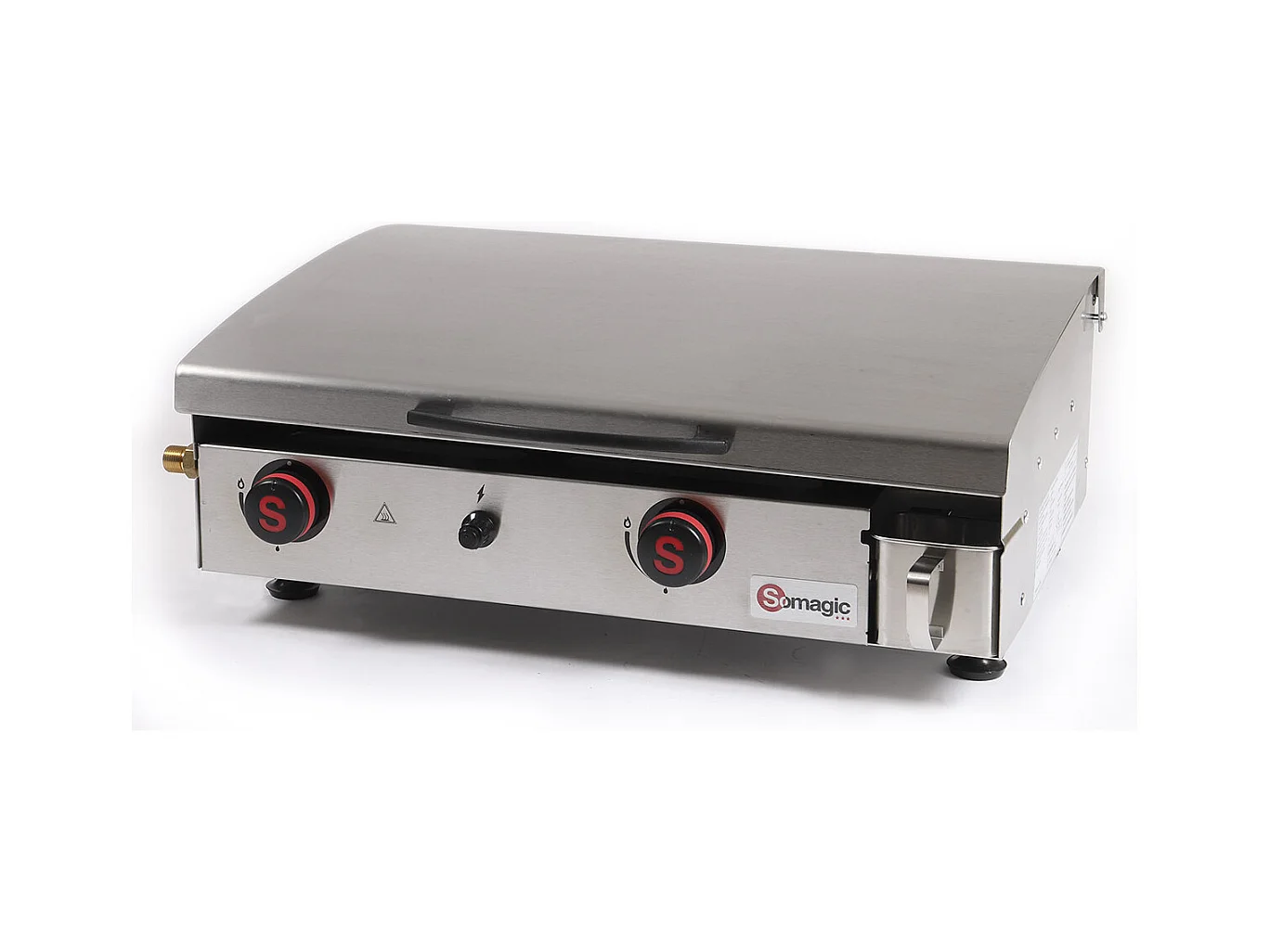 Plancha gaz 2 brûleurs Arenc 6 kW - Somagic