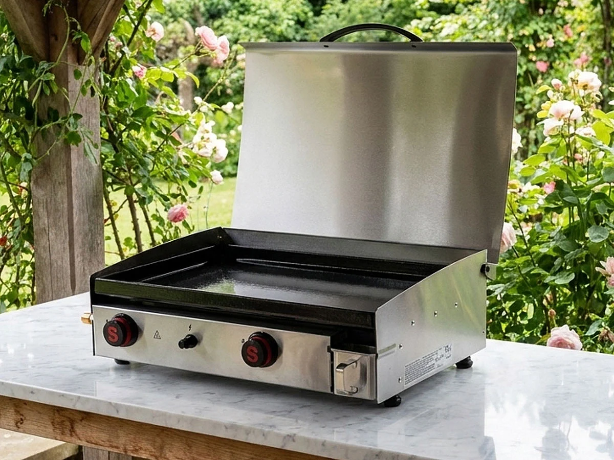 Plancha gaz 2 brûleurs Arenc - Somagic