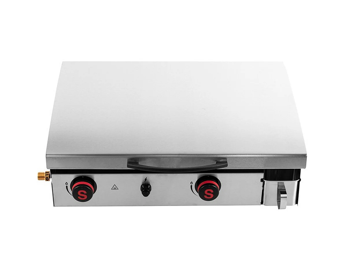 Plancha gaz 2 brûleurs Arenc - Somagic