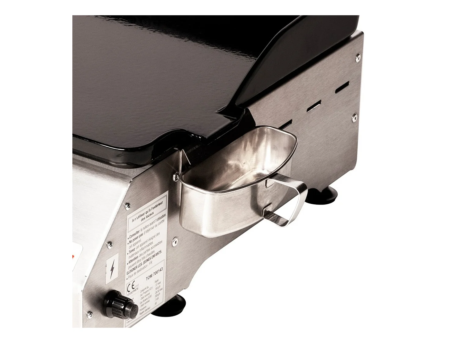 Gas bakplaat SO PREMIUM 2 branders 7kW