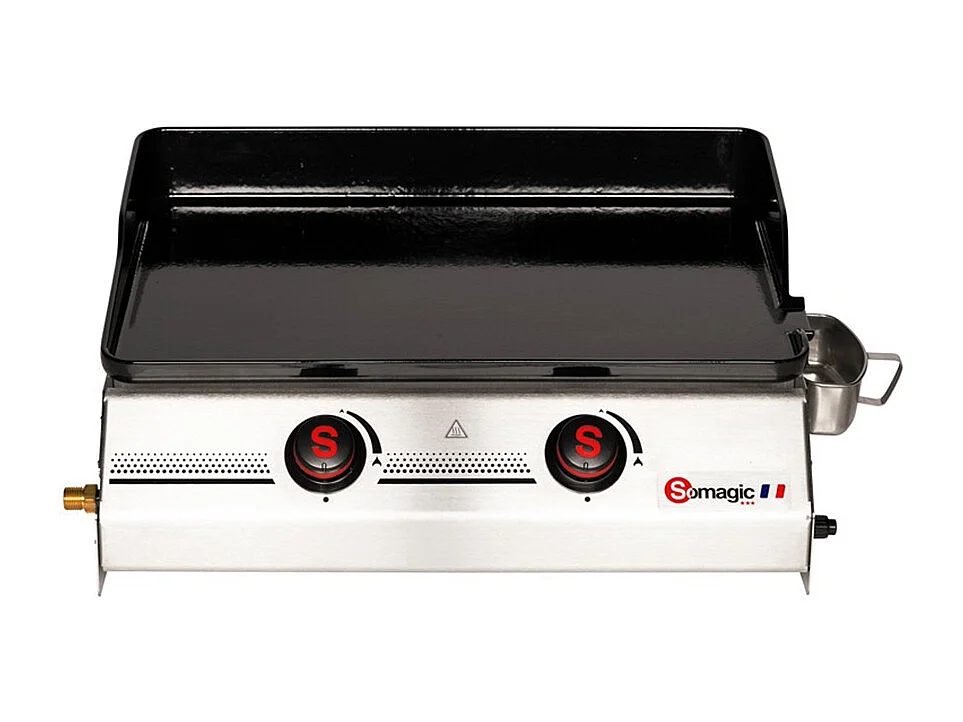 Plancha gaz 2 brûleurs So Premium - 7 kW