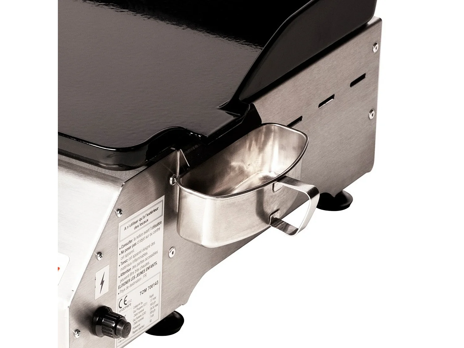 Plancha gaz 2 brûleurs So Premium - 7 kW