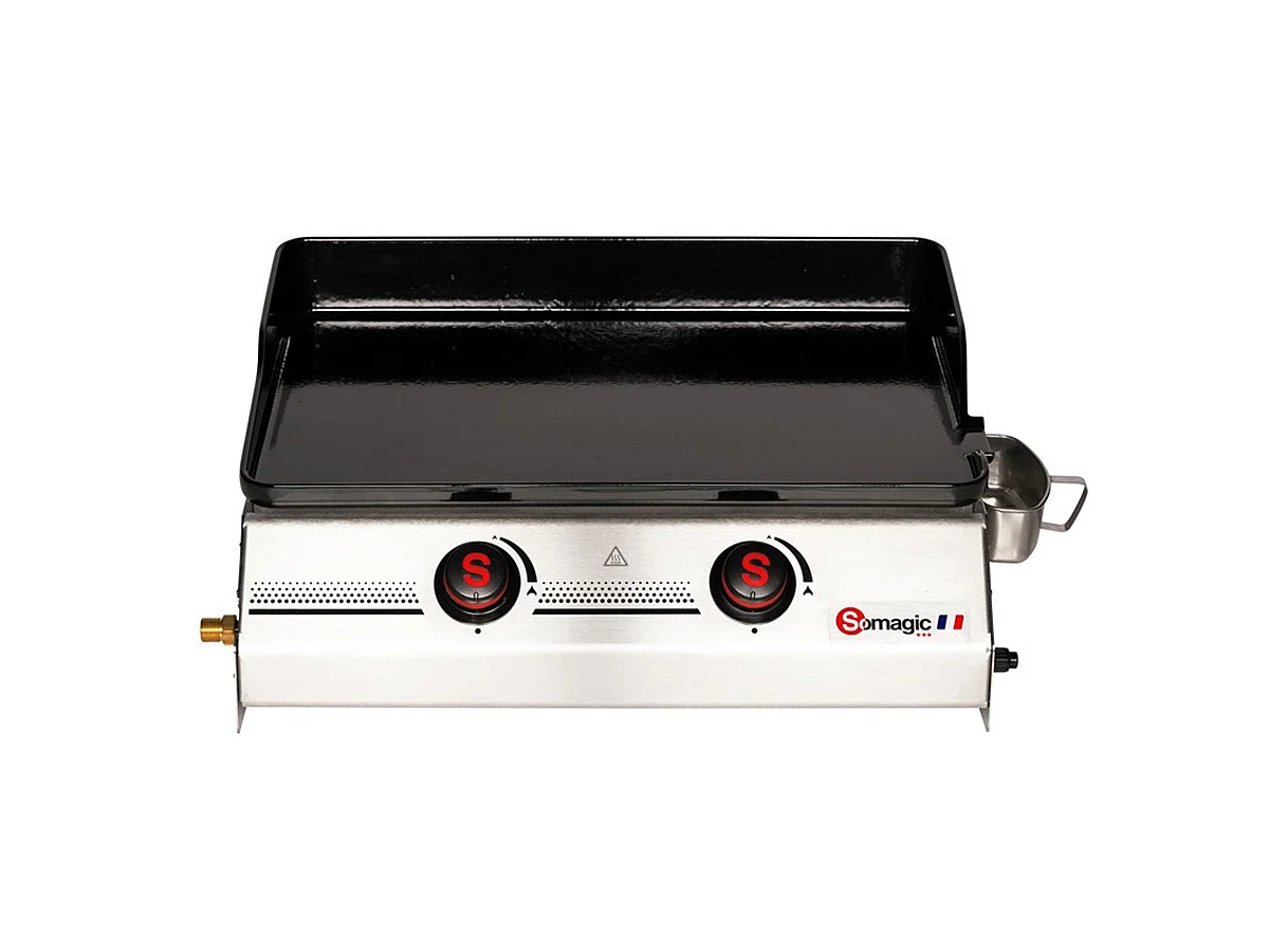 Plancha gaz 2 brûleurs So Premium - Somagic