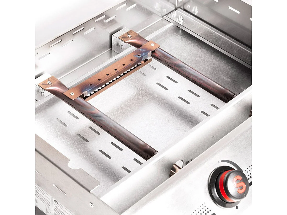 Plancha gaz 2 brûleurs So Premium - Somagic