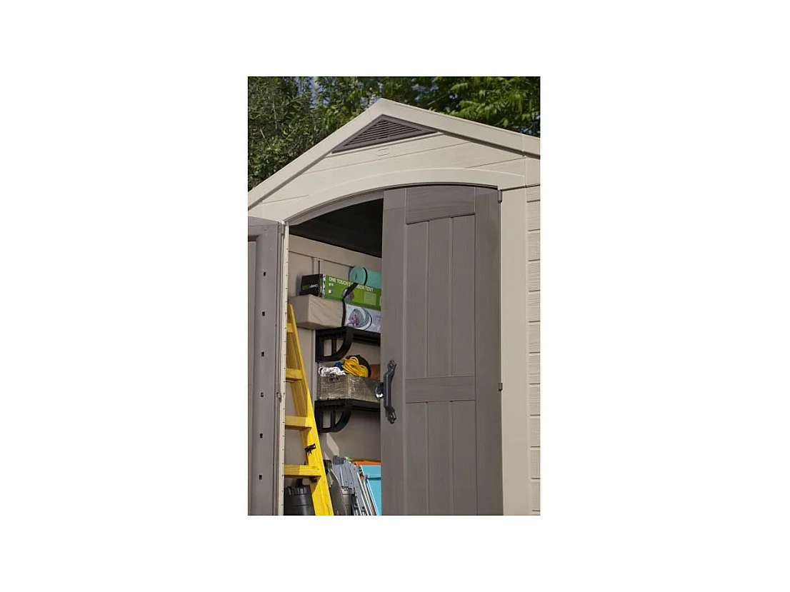 Gerätehaus Factor 86 Beige