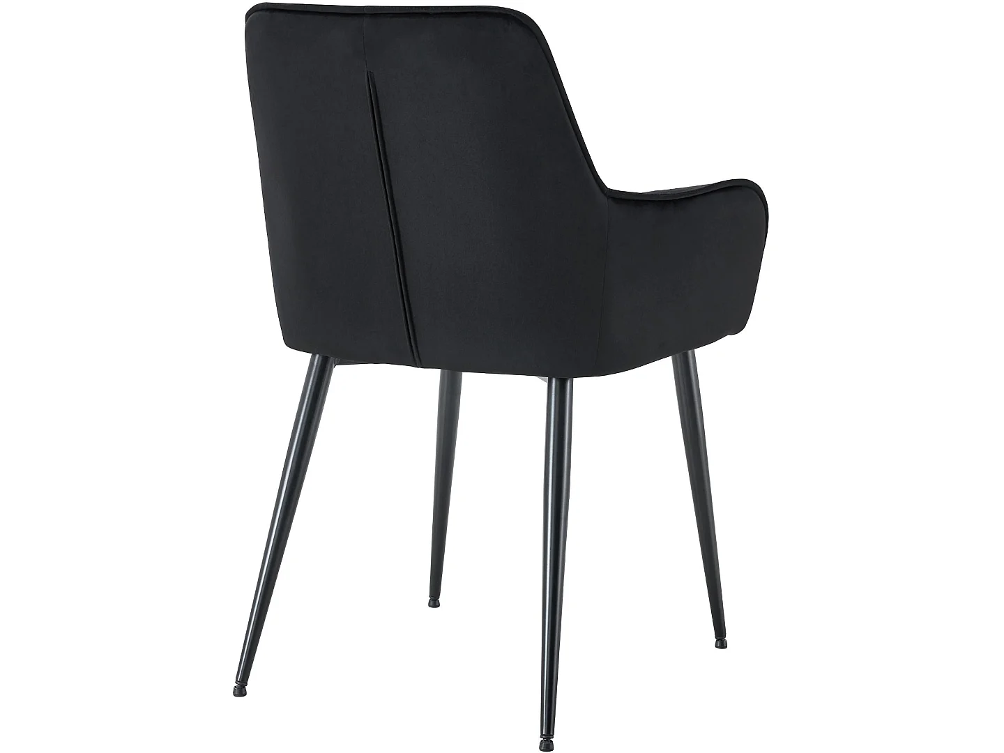 chaise salle à manger - Plastique - Noir - Ferndale