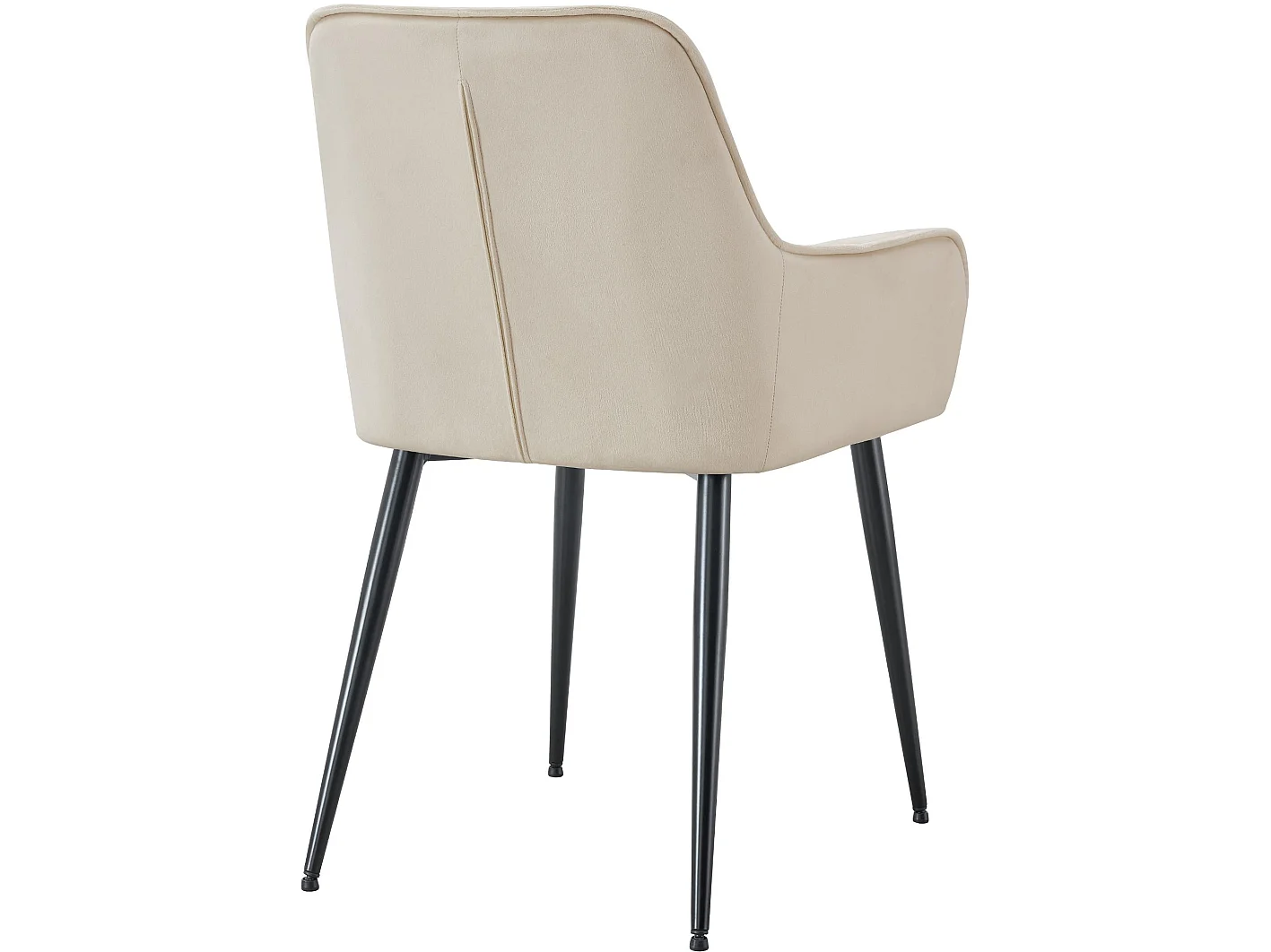 chaise salle à manger - Plastique - Crème - Ferndale