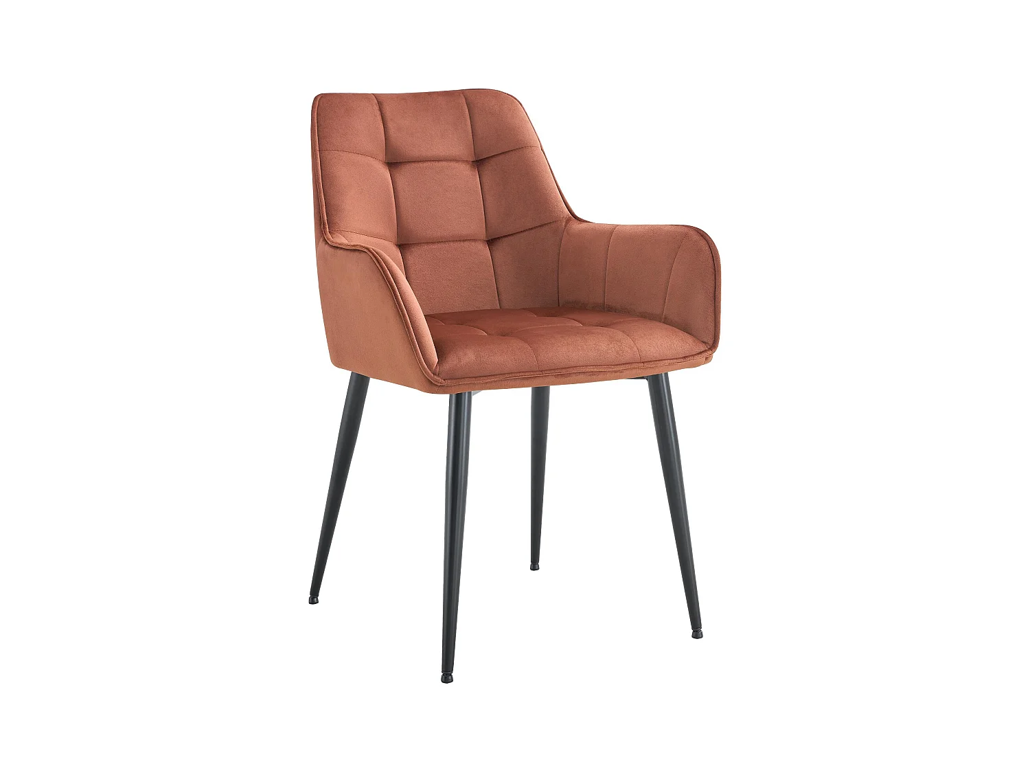 chaise salle à manger - Plastique - Marron - Ferndale