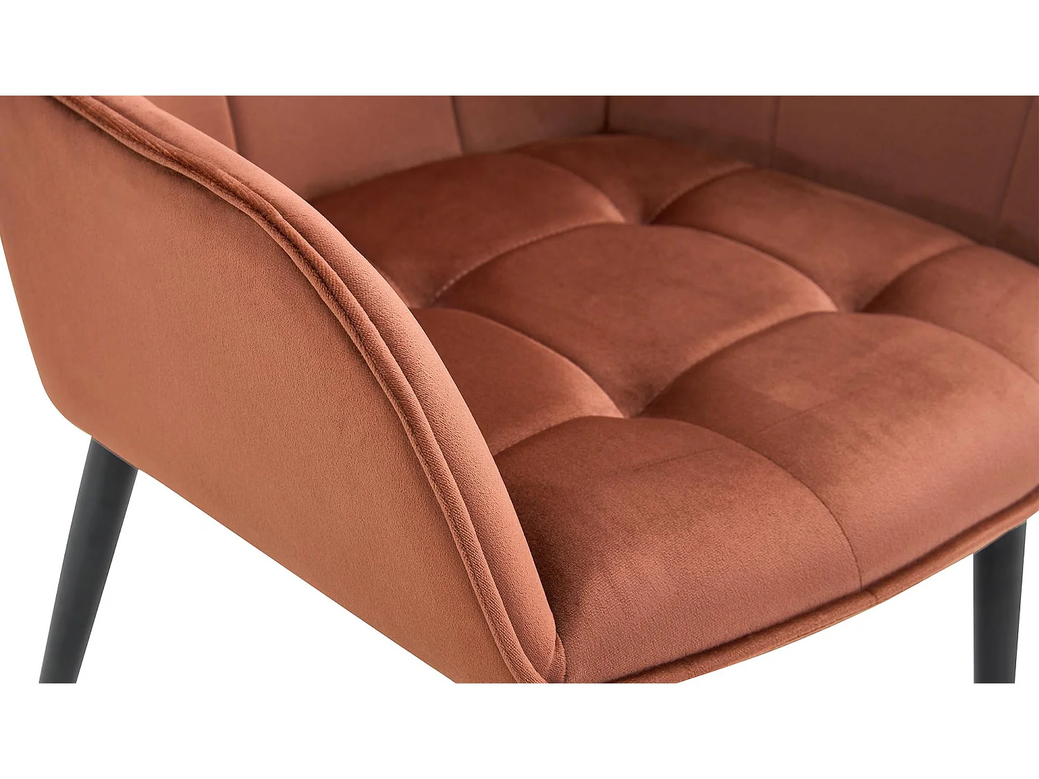 chaise salle à manger - Plastique - Marron - Ferndale