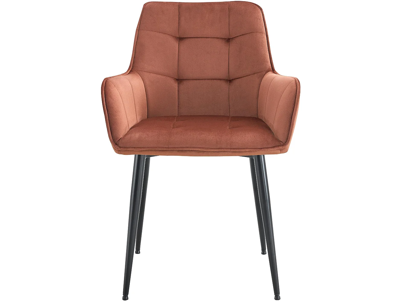chaise salle à manger - Plastique - Marron - Ferndale