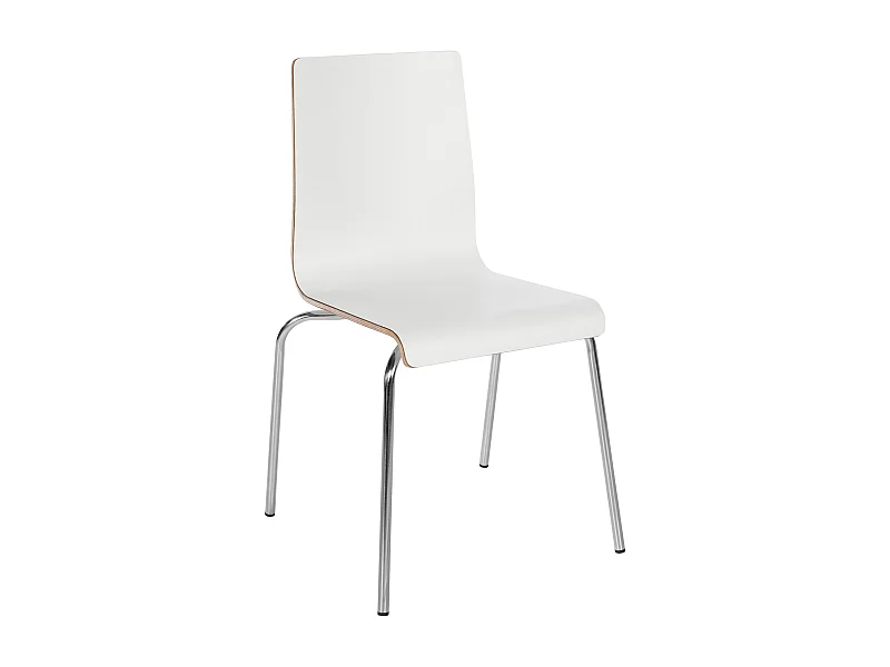 chaise salle à manger - Bois - Blanc - Gahanna