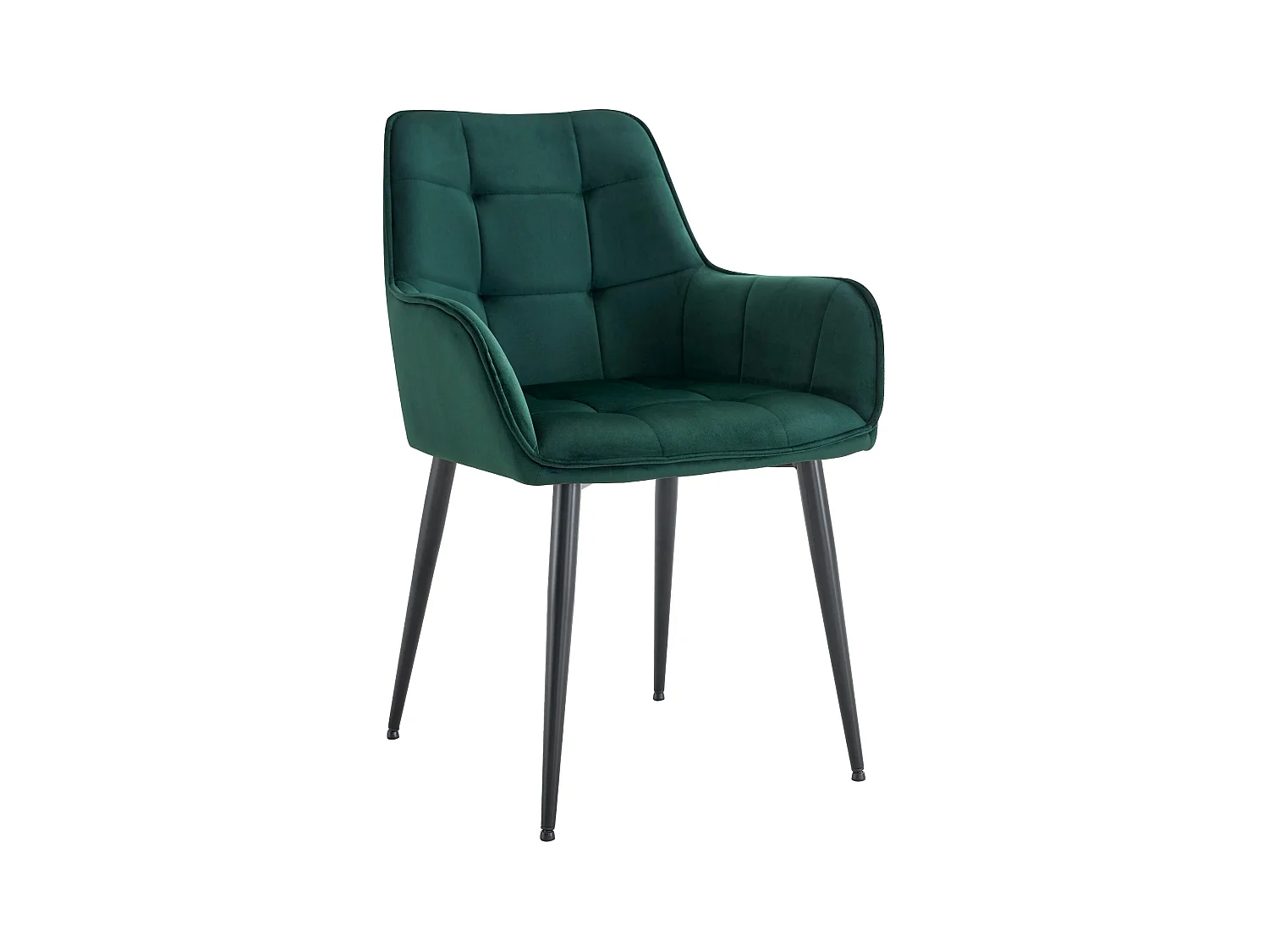chaise salle à manger - Plastique - Vert foncé - Ferndale