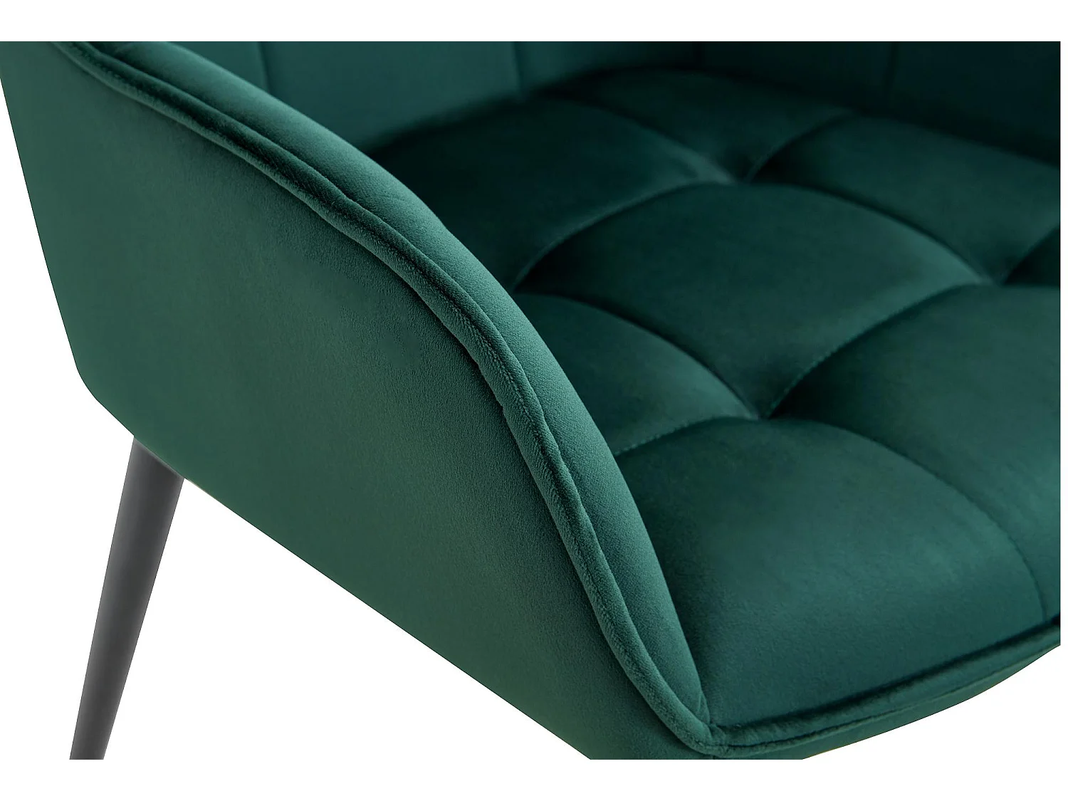 chaise salle à manger - Plastique - Vert foncé - Ferndale