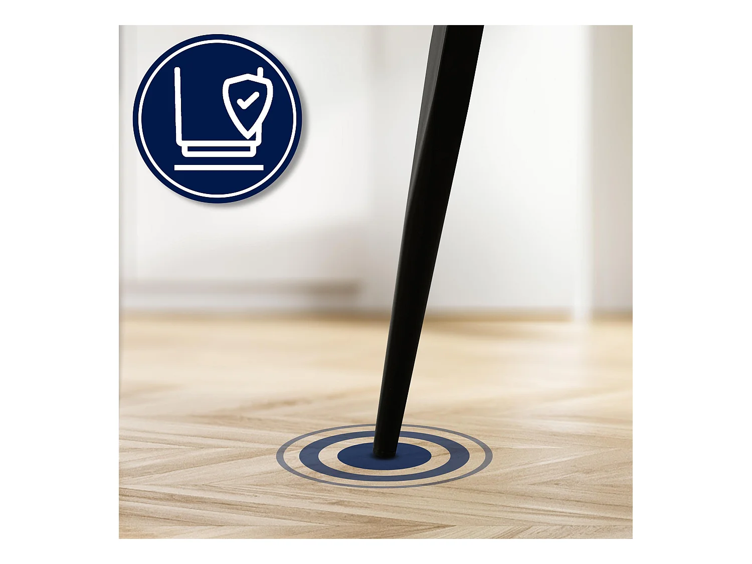 chaises avec accoudoirs - Velours - Anthracite - Tirana