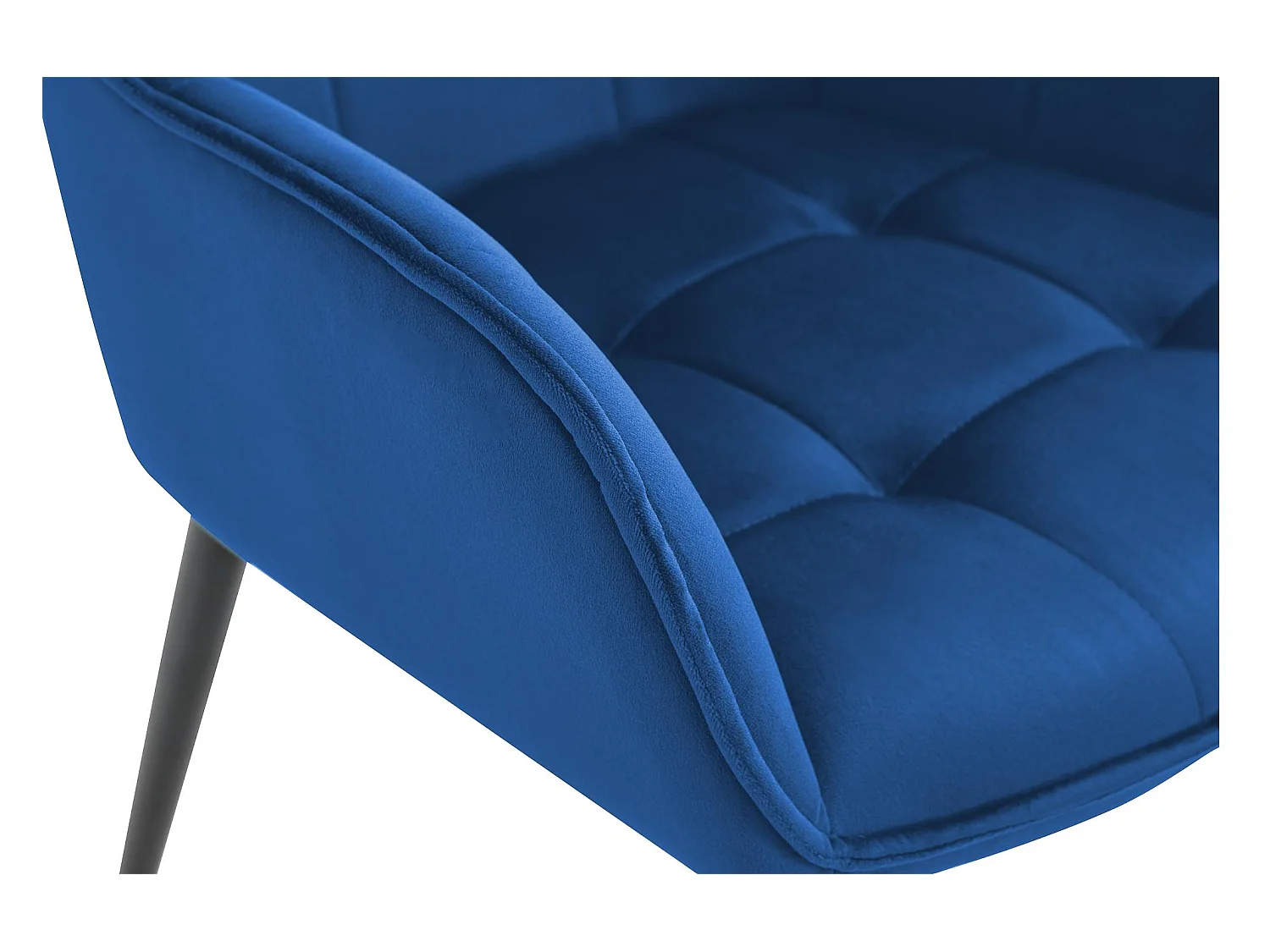 chaise salle à manger - Plastique - Bleu foncé - Ferndale