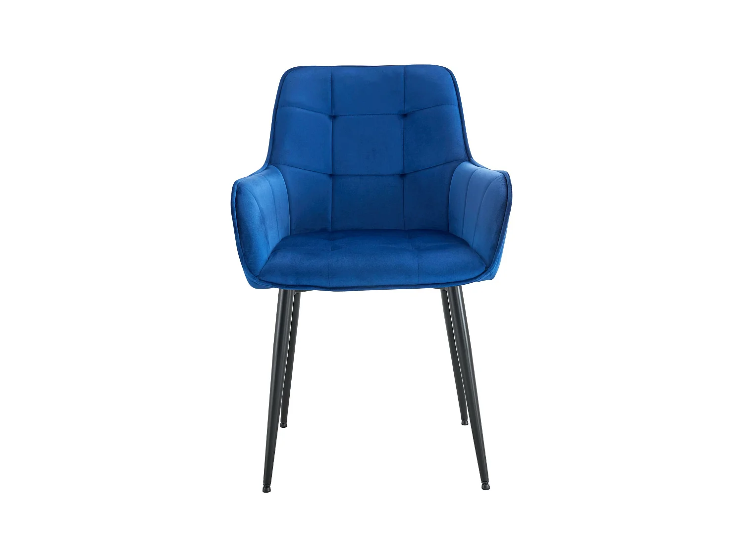 chaise salle à manger - Plastique - Bleu foncé - Ferndale