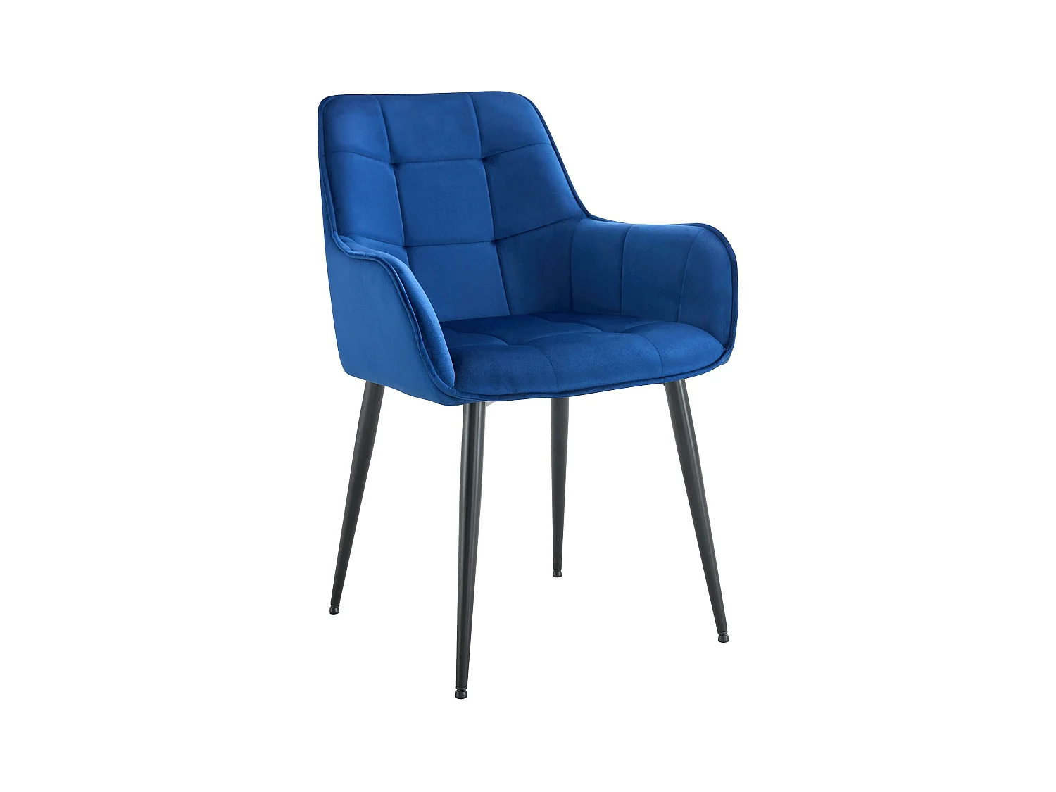 chaise salle à manger - Plastique - Bleu foncé - Ferndale