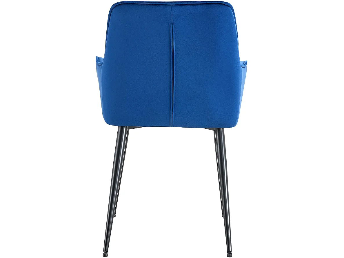 chaise salle à manger - Plastique - Bleu foncé - Ferndale
