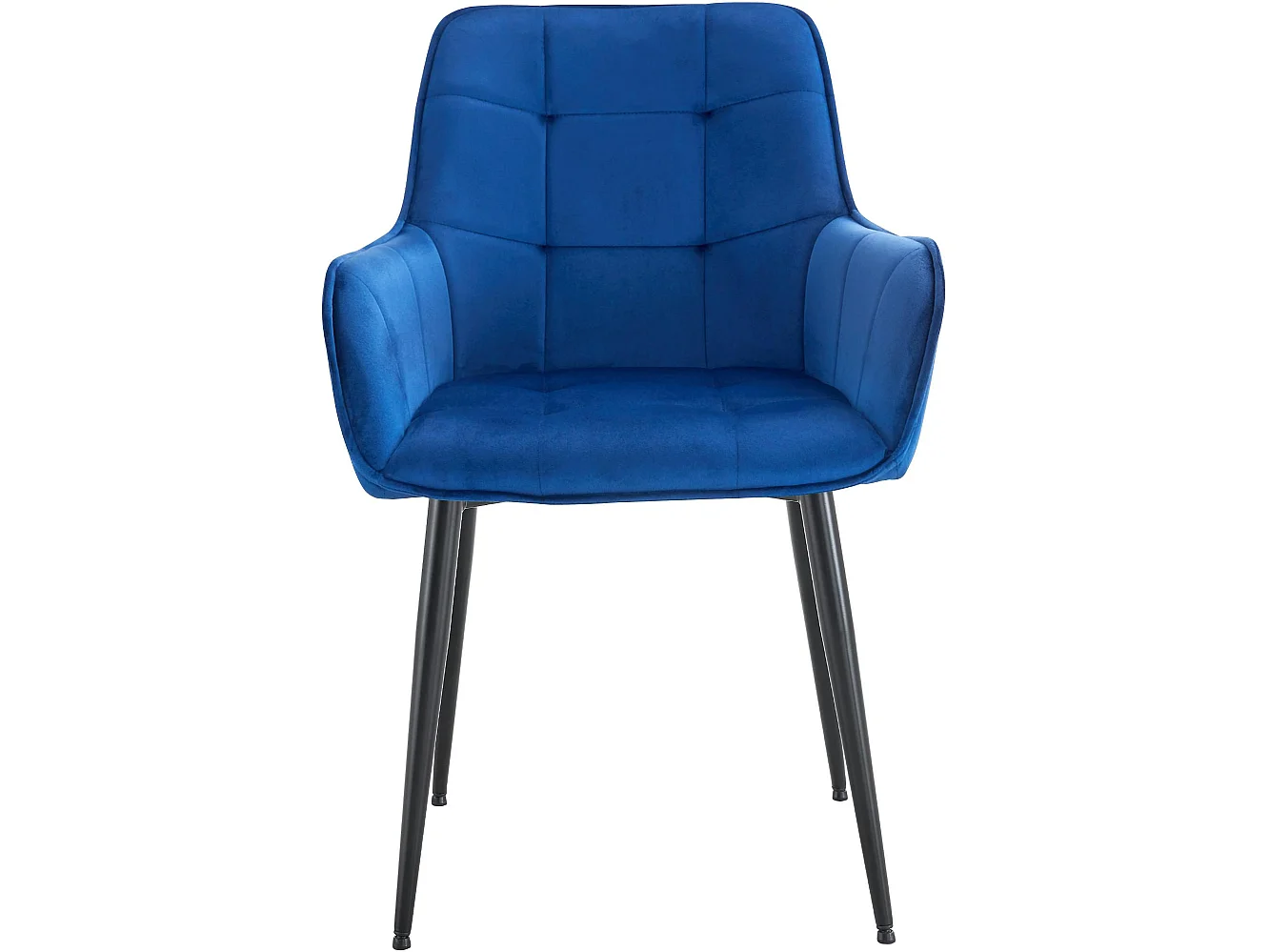 chaise salle à manger - Plastique - Bleu foncé - Ferndale