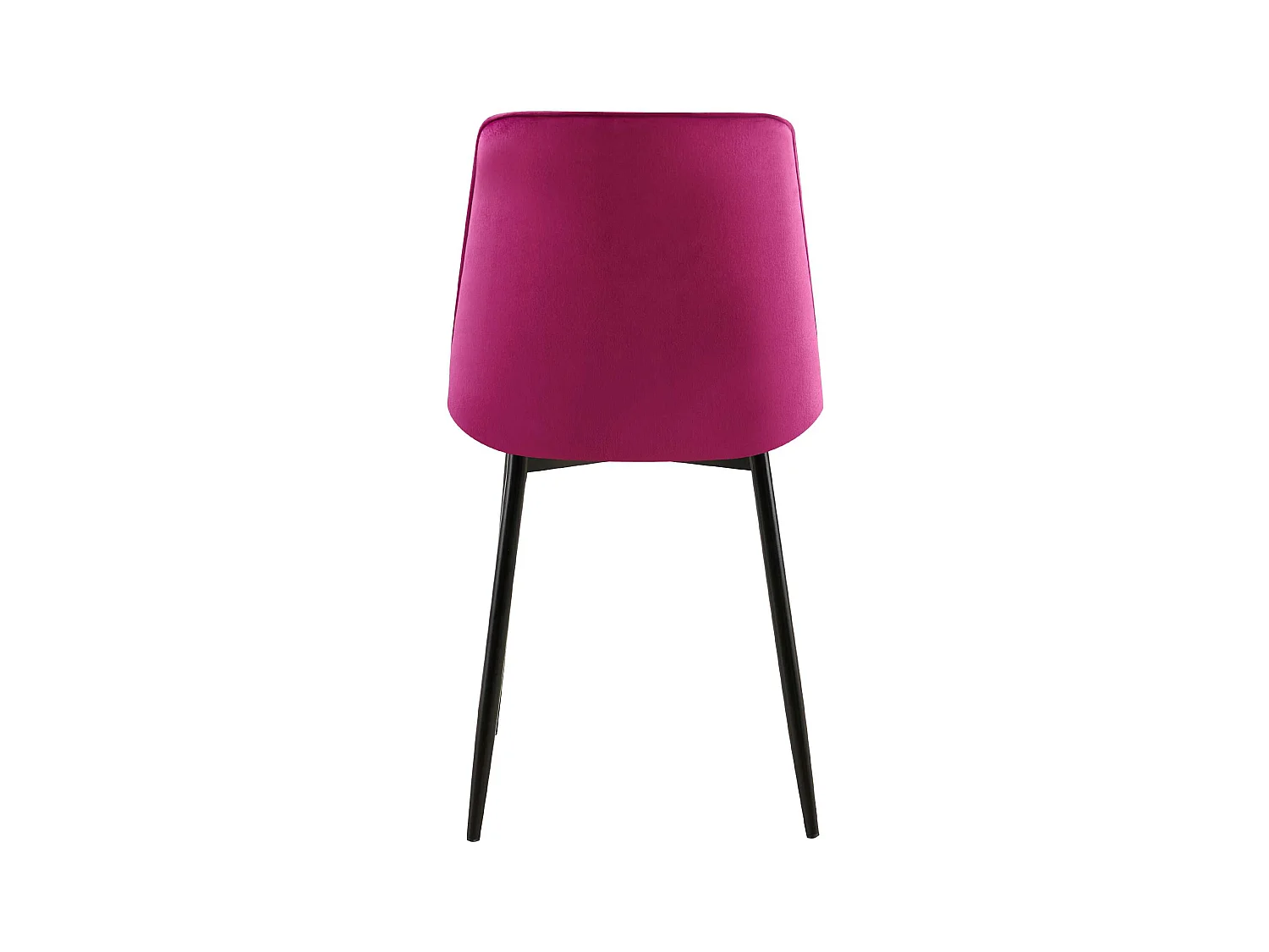 chaise salle à manger - Velours - Violet - Gifford