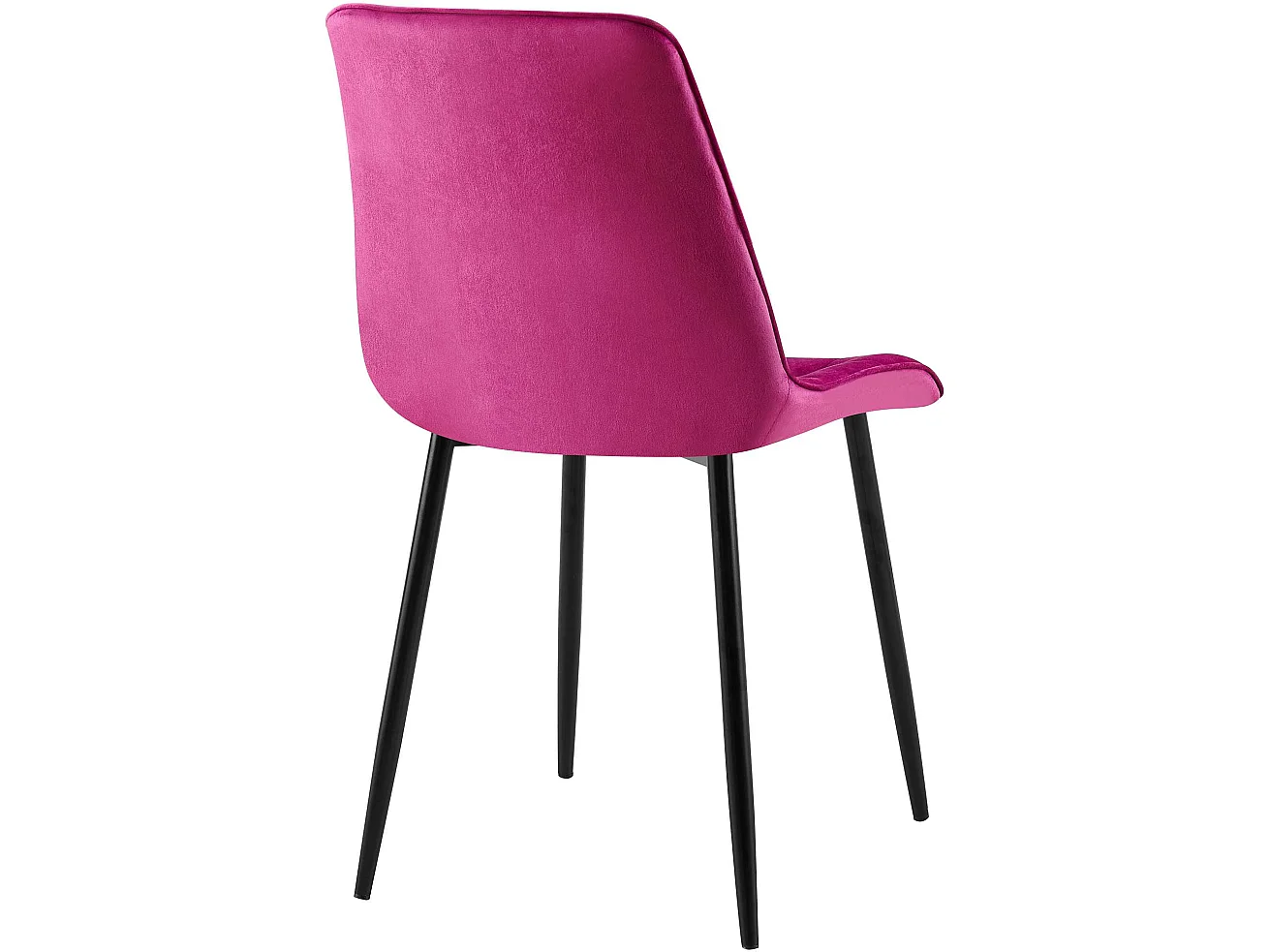 chaise salle à manger - Velours - Violet - Gifford