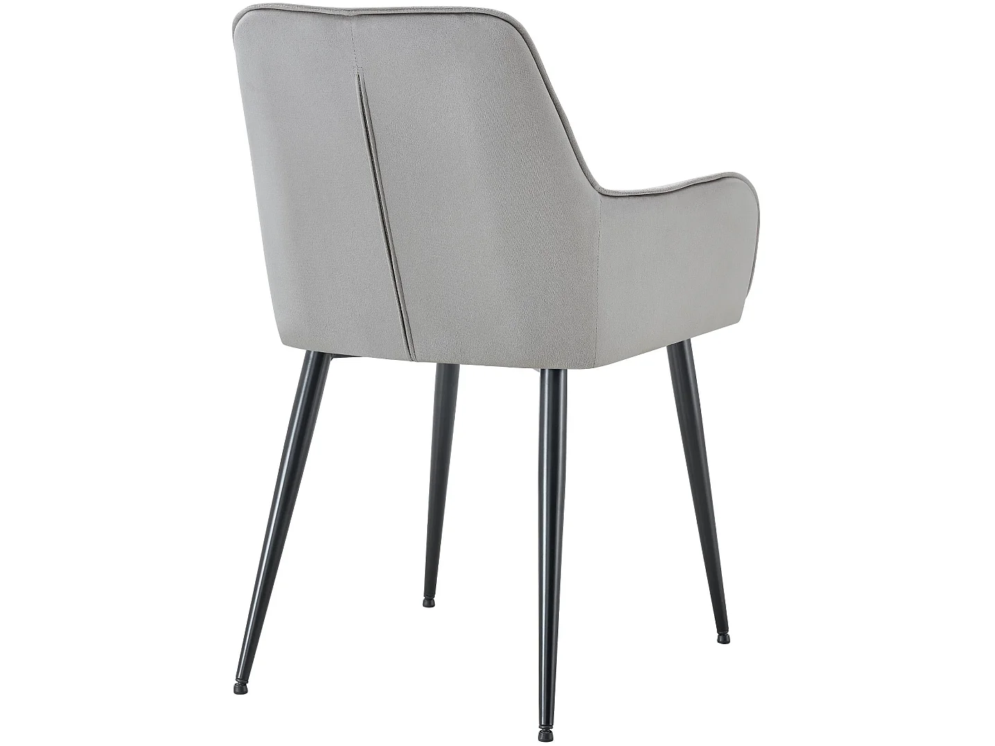 chaise salle à manger - Plastique - Gris clair - Ferndale