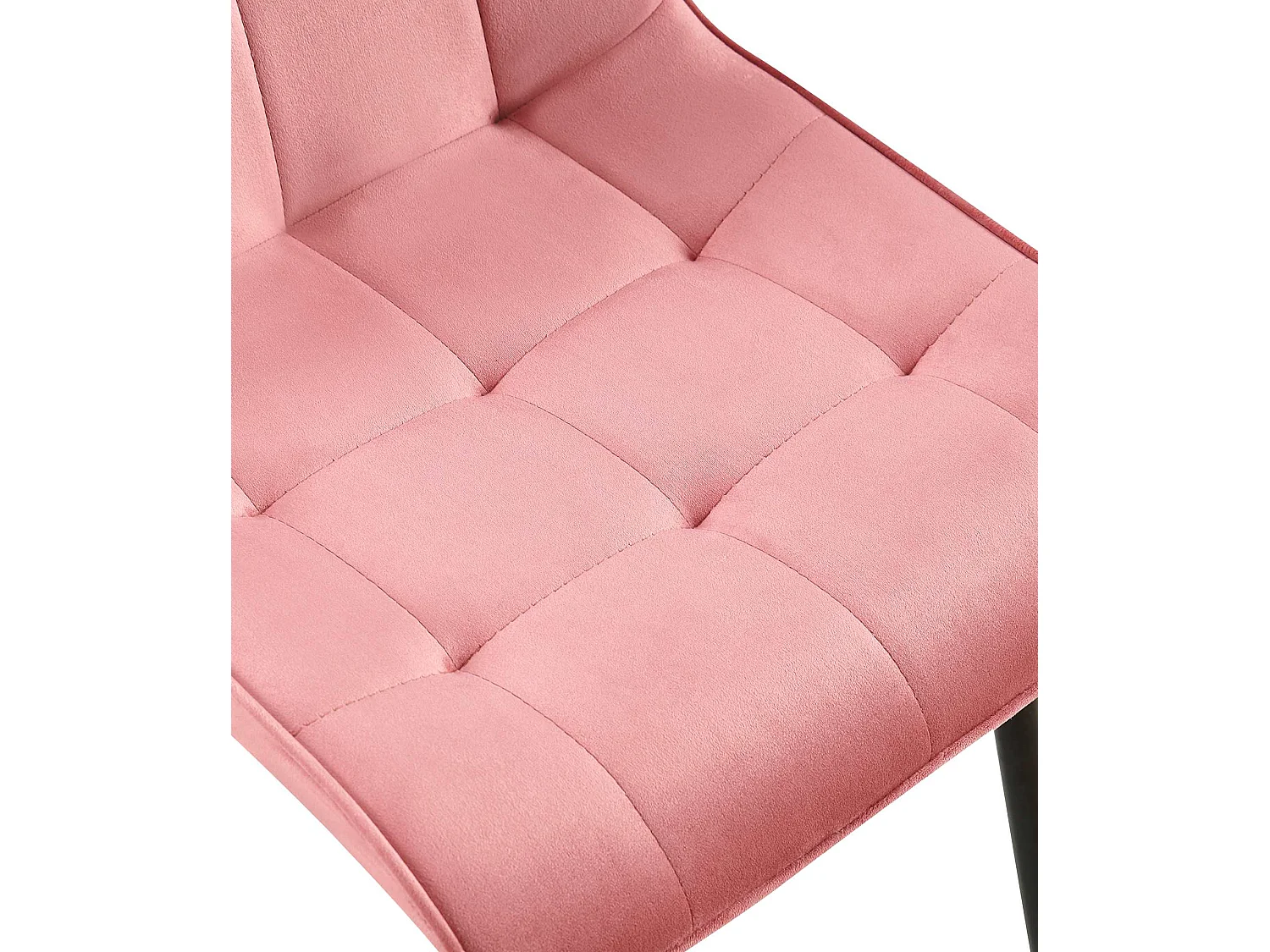 chaise salle à manger - Velours - Rose - Gifford