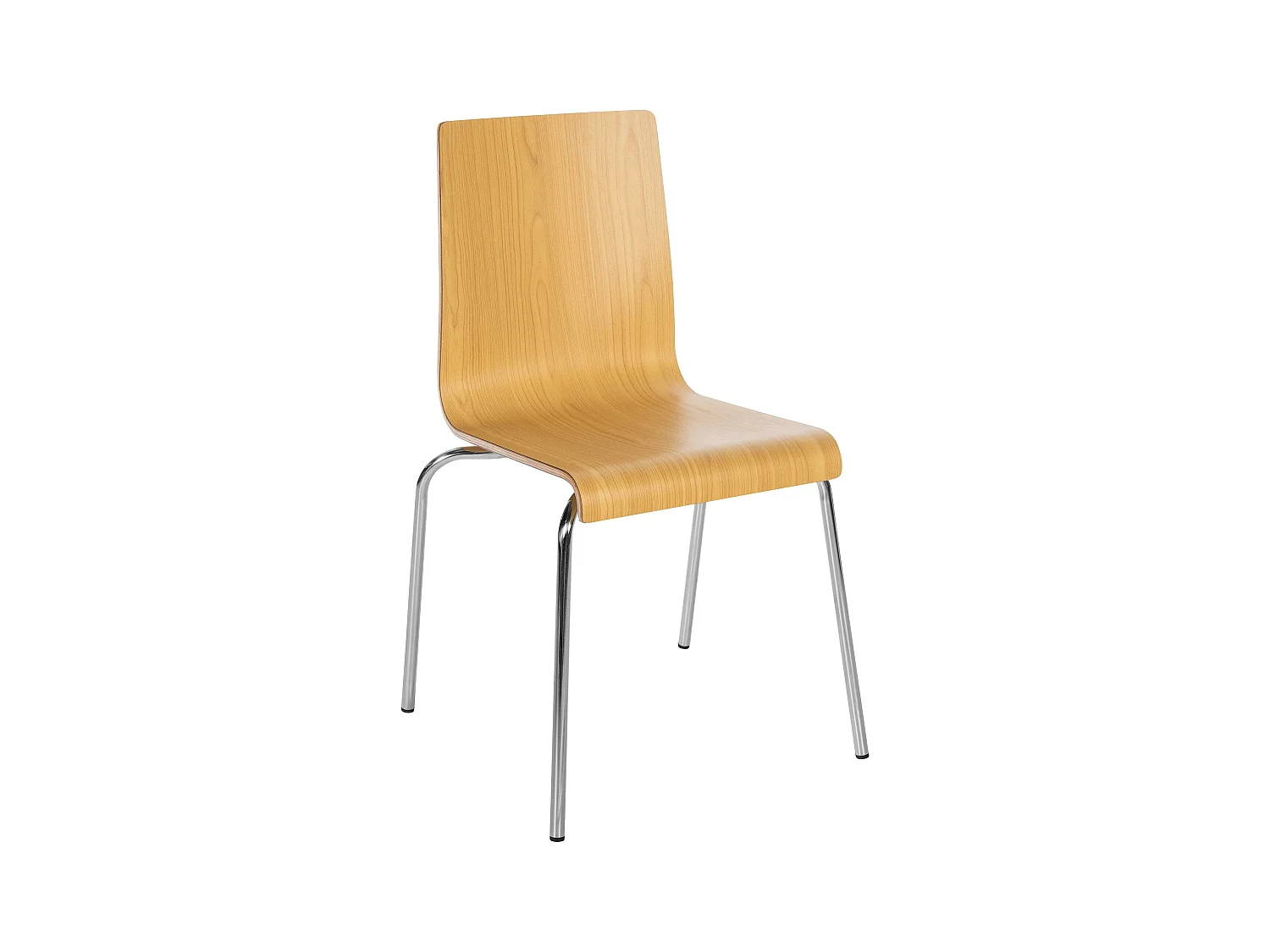 chaise salle à manger - Bois & Blanc - Nature - Gahanna