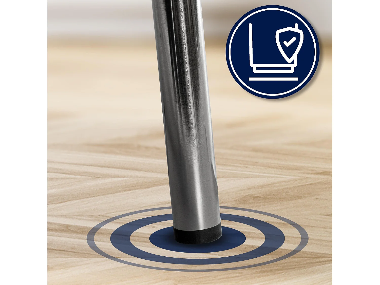 chaise salle à manger - Bois & Blanc - Nature - Gahanna