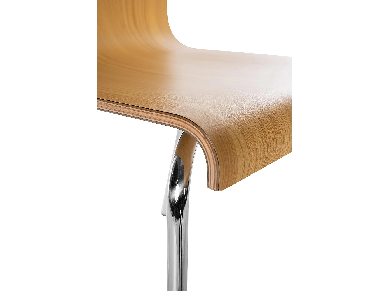 chaise salle à manger - Bois & Blanc - Nature - Gahanna