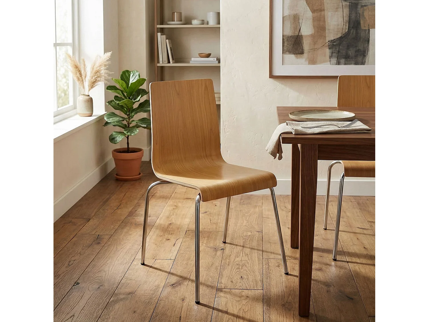chaise salle à manger - Bois - Nature - Gahanna
