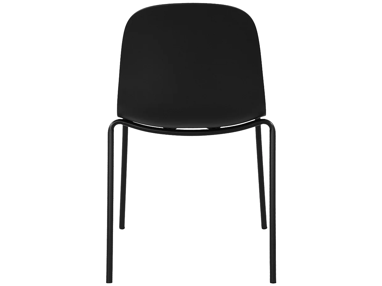 Chaise de conférence - Plastique - Noir - Hardin