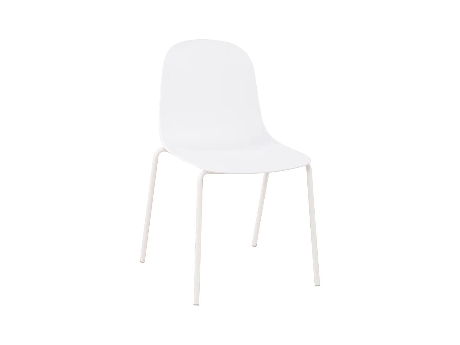 Chaises de jardin - Plastique - Blanc - Hardin